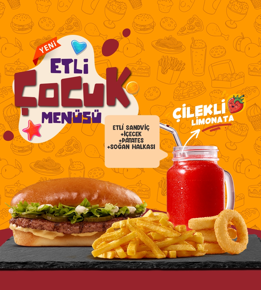 ETLİ ÇOCUK MENÜSÜ
